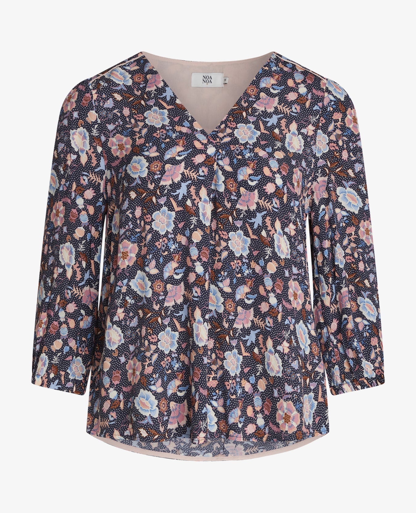 FLORAL MOSS BLOUSE