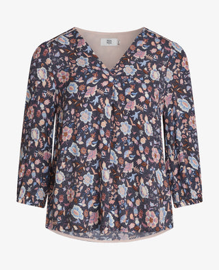 FLORAL MOSS BLOUSE