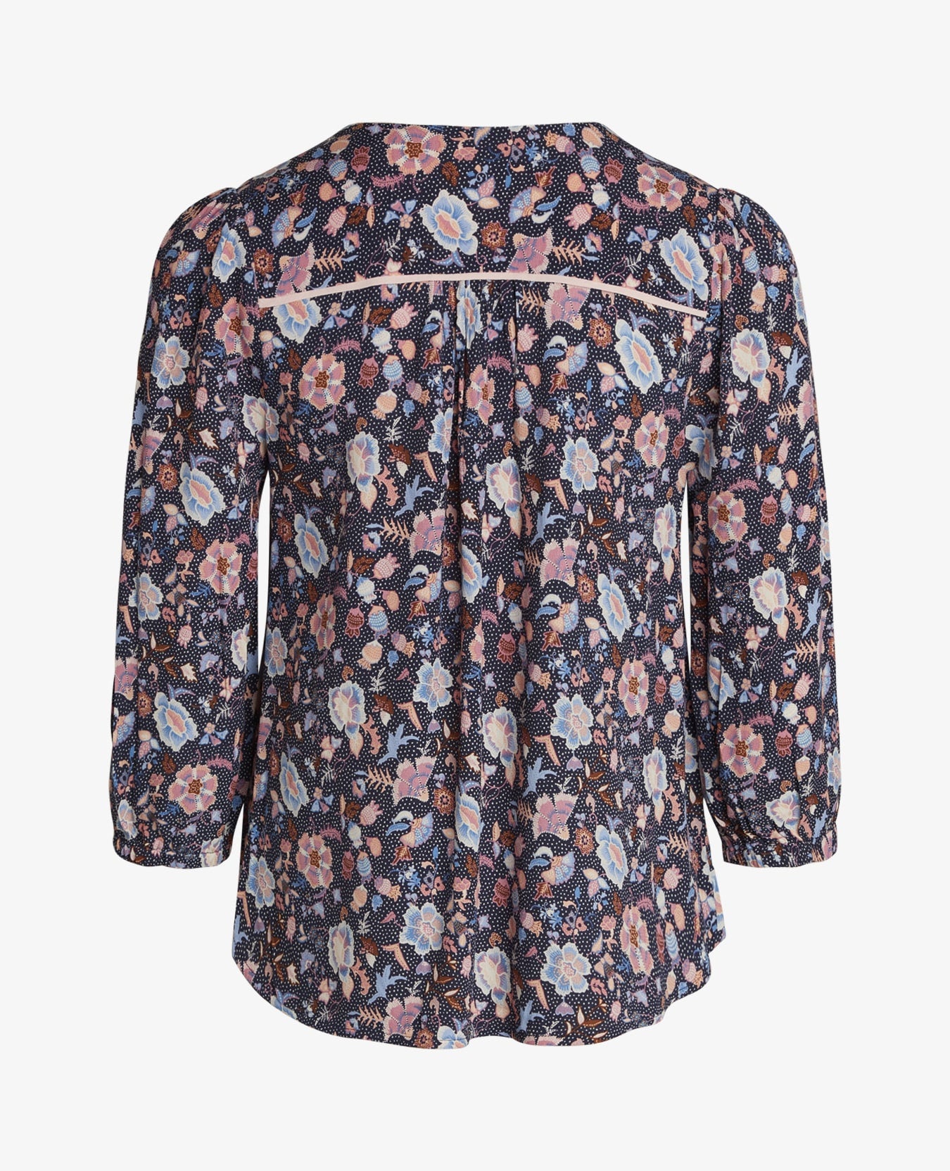 FLORAL MOSS BLOUSE