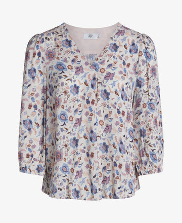 FLORAL MOSS BLOUSE
