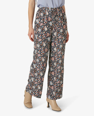 FLORAL MOSS TROUSERS