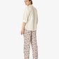 FLORAL MOSS TROUSERS