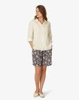 FLORAL MOSS SHORTS