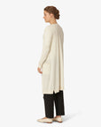 ESSENTIAL COTTON MELANGE CARDIGAN