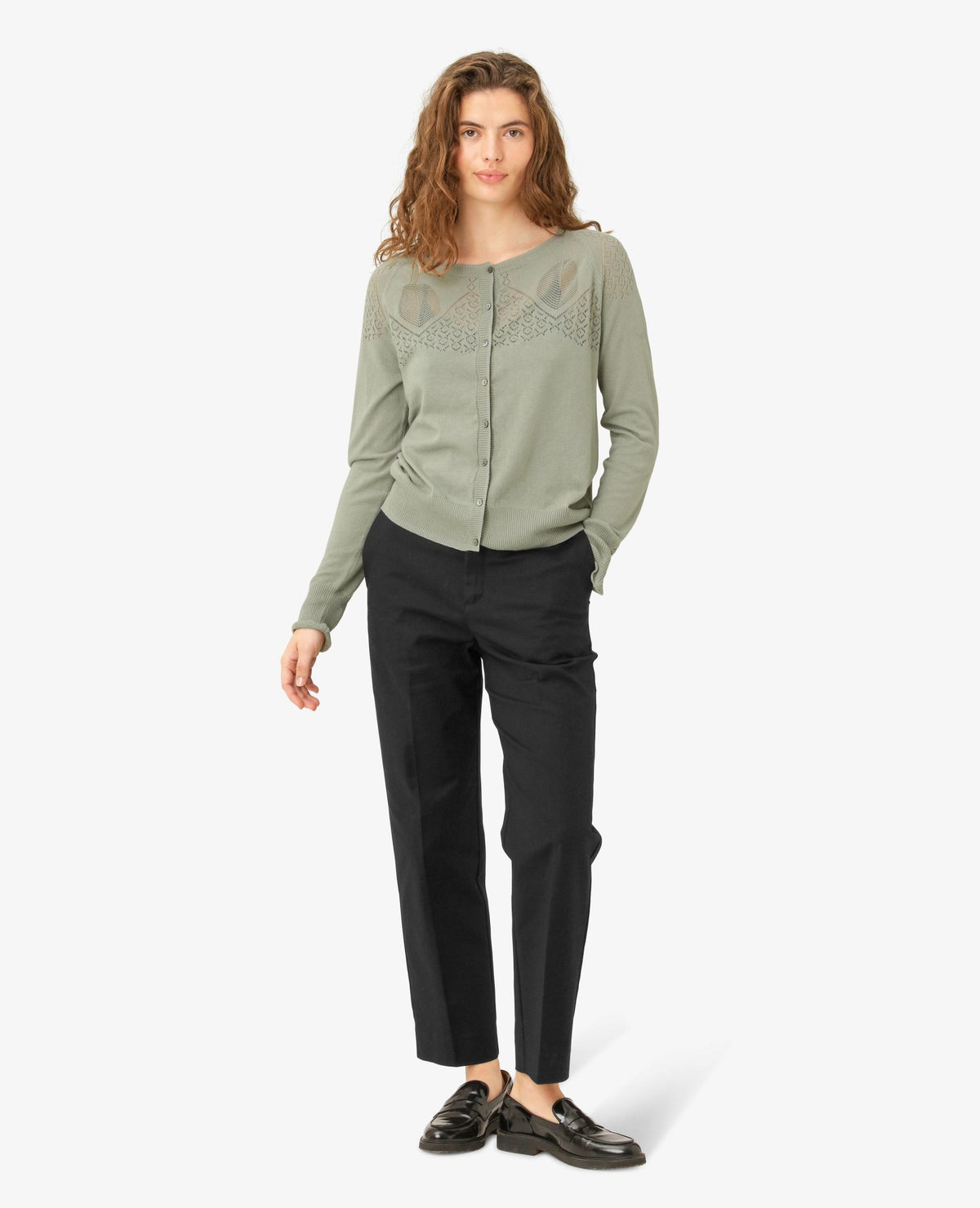 LOUISANN CARDIGAN MED HULMØNSTER Noa Noa Cardigans