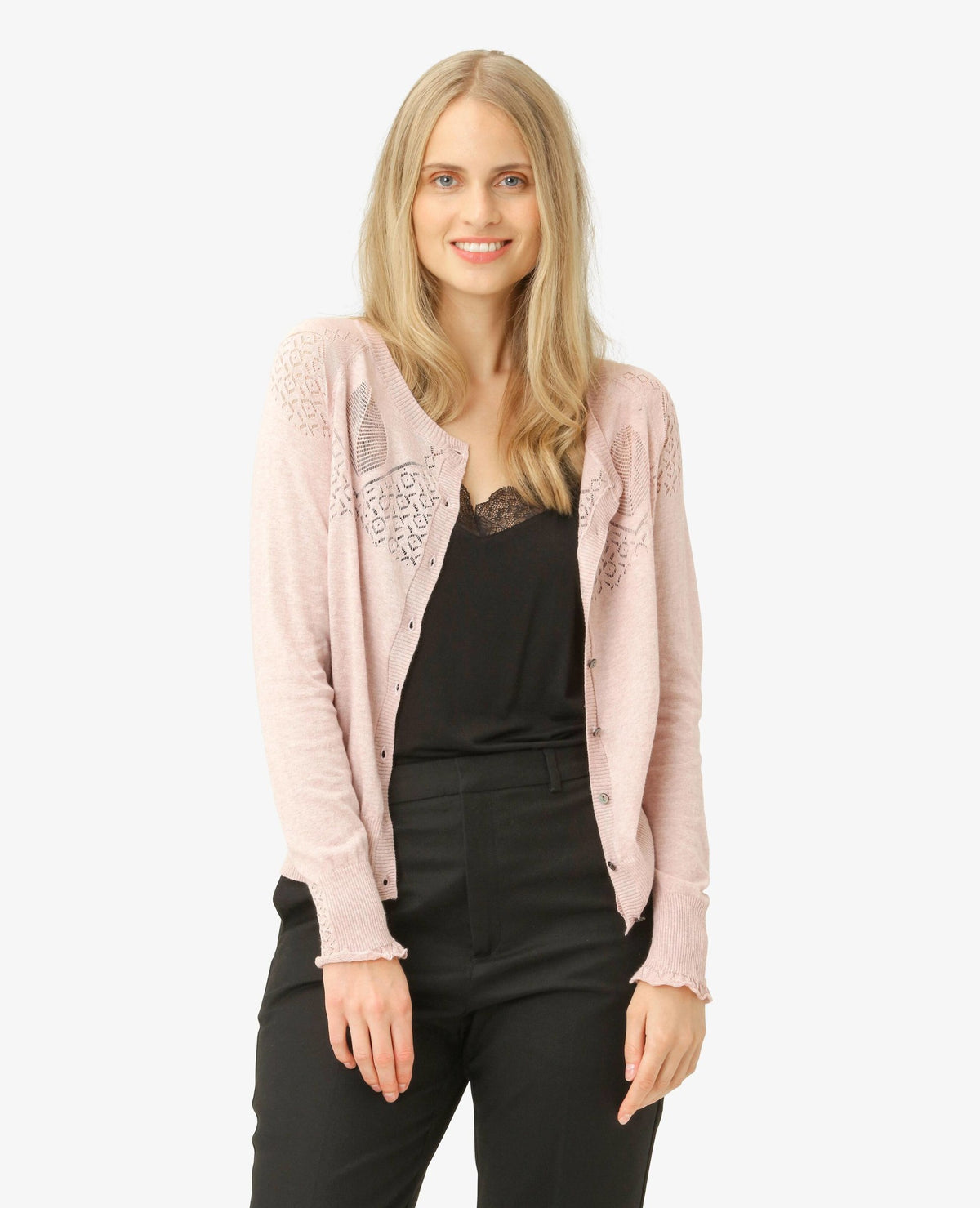 LOUISANN CARDIGAN MED HULMØNSTER Noa Noa Cardigans