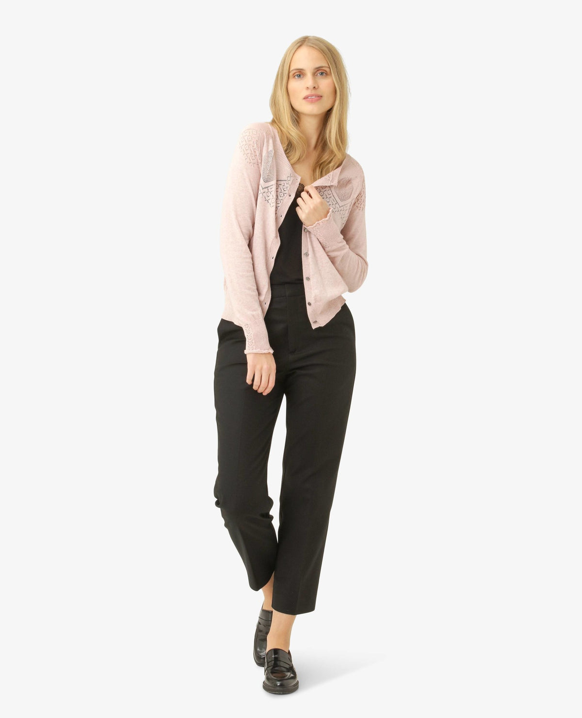 LOUISANN CARDIGAN MED HULMØNSTER Noa Noa Cardigans