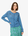LOUISANN CARDIGAN MED HULMØNSTER Noa Noa Cardigans