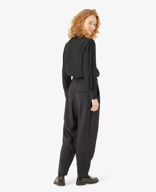 EVANN SHIRT WITH FRILLED COLLAR