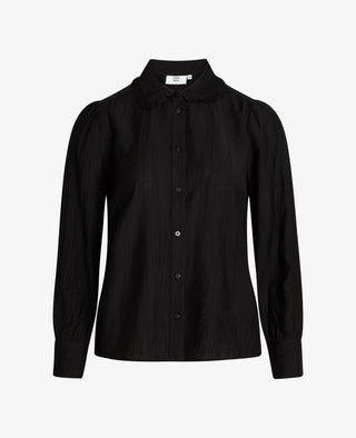 EVANN SHIRT WITH FRILLED COLLAR