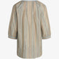 SHIMMER COTTON STRIPE TUNIC