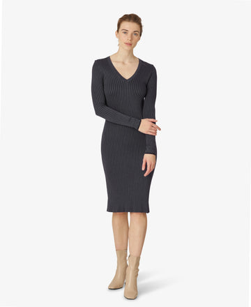 VISCOSE KNIT DRESS