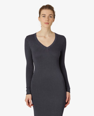 VISCOSE KNIT DRESS