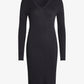 VISCOSE KNIT DRESS