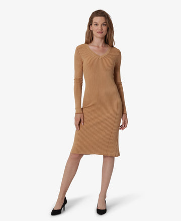 VISCOSE KNIT DRESS