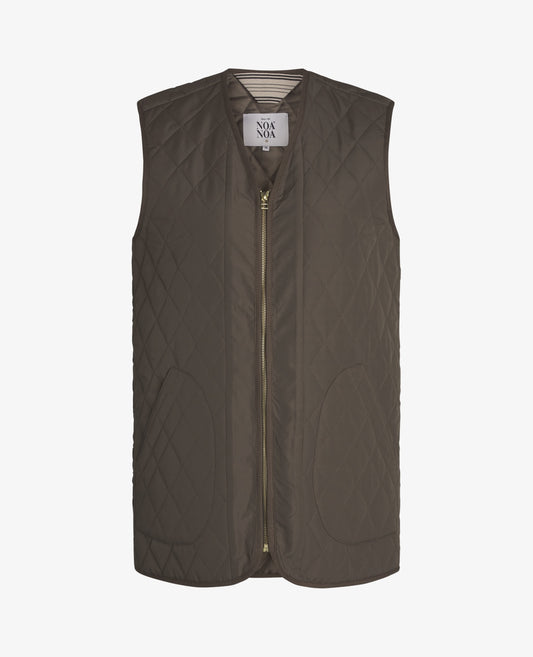 NOA QUILTED COAT VEST