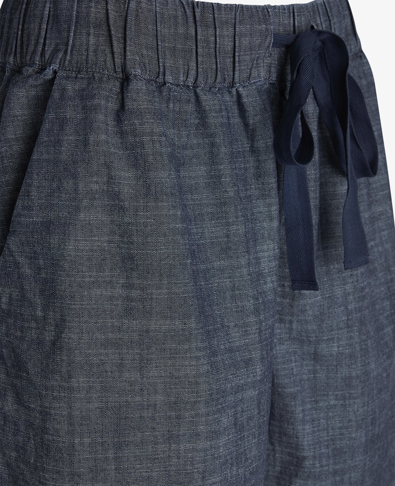 LIGHT WEIGHT INDIGO SHORTS