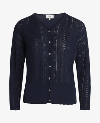 ORGANIC COTTON KNIT CARDIGAN