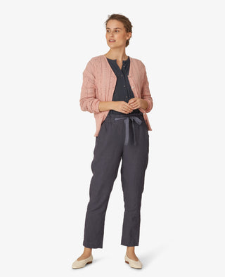 ORGANIC COTTON KNIT CARDIGAN