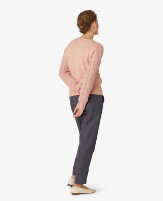 ORGANIC COTTON KNIT CARDIGAN