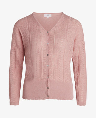 ORGANIC COTTON KNIT CARDIGAN
