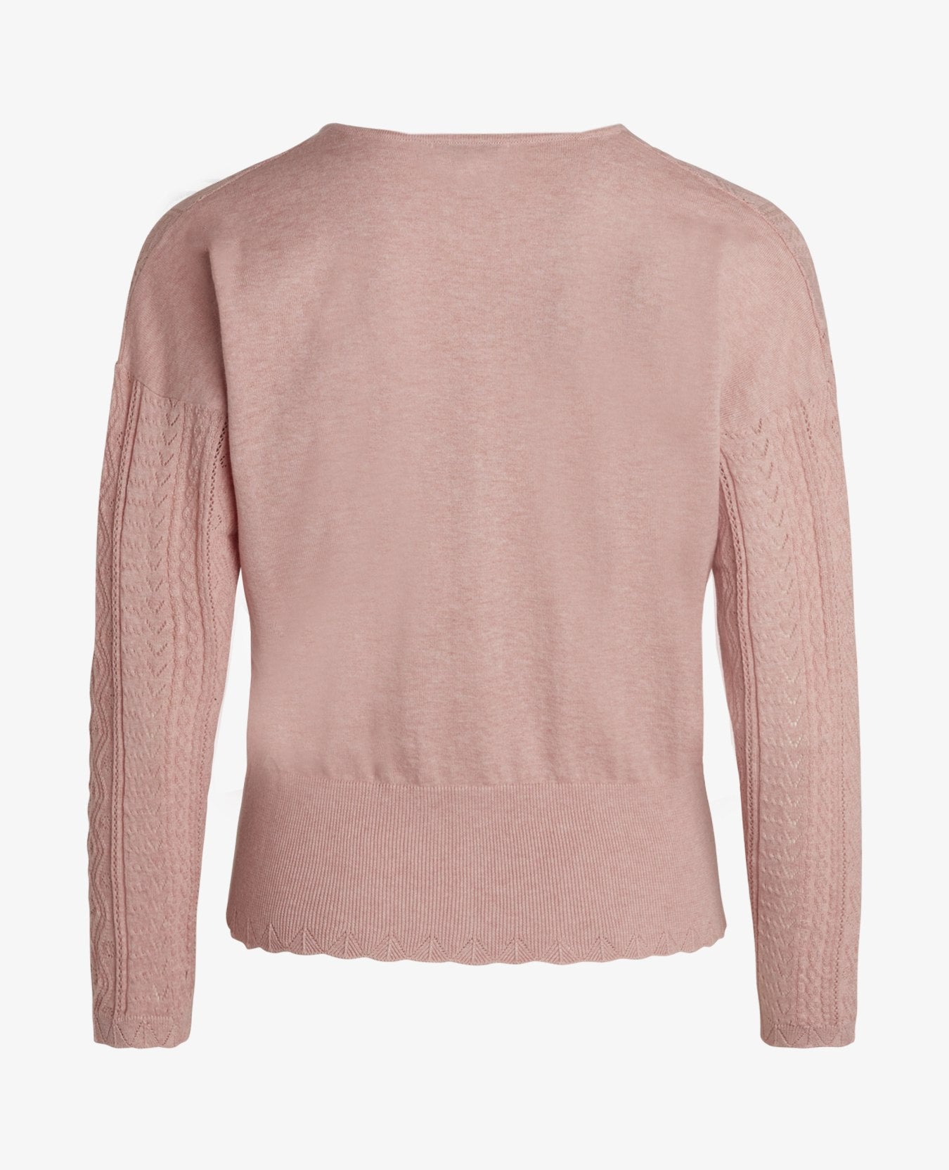 ORGANIC COTTON KNIT CARDIGAN