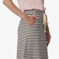 STRIPED JERSEY SKIRT