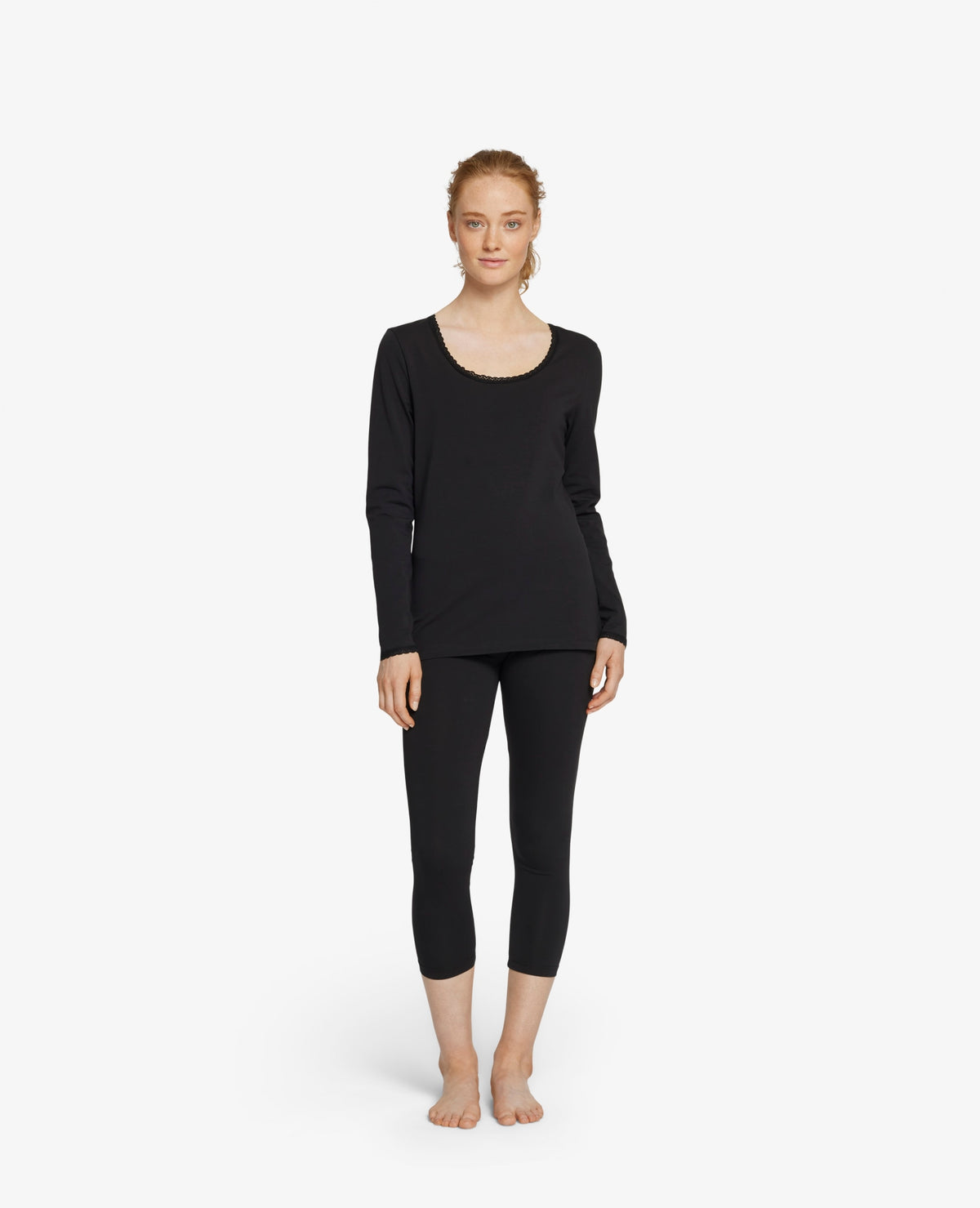 3/4 LEGGINGS I ØKOLOGISK BOMULD Noa Noa Leggings