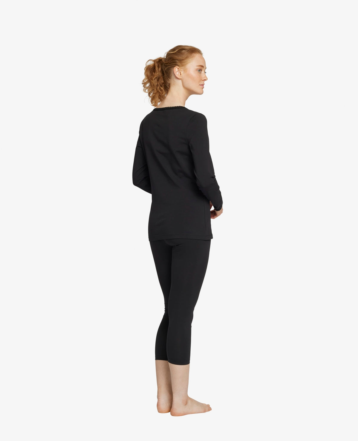 3/4 LEGGINGS I ØKOLOGISK BOMULD Noa Noa Leggings