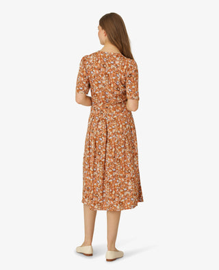 NOSTALGIC VISCOSE DRESS