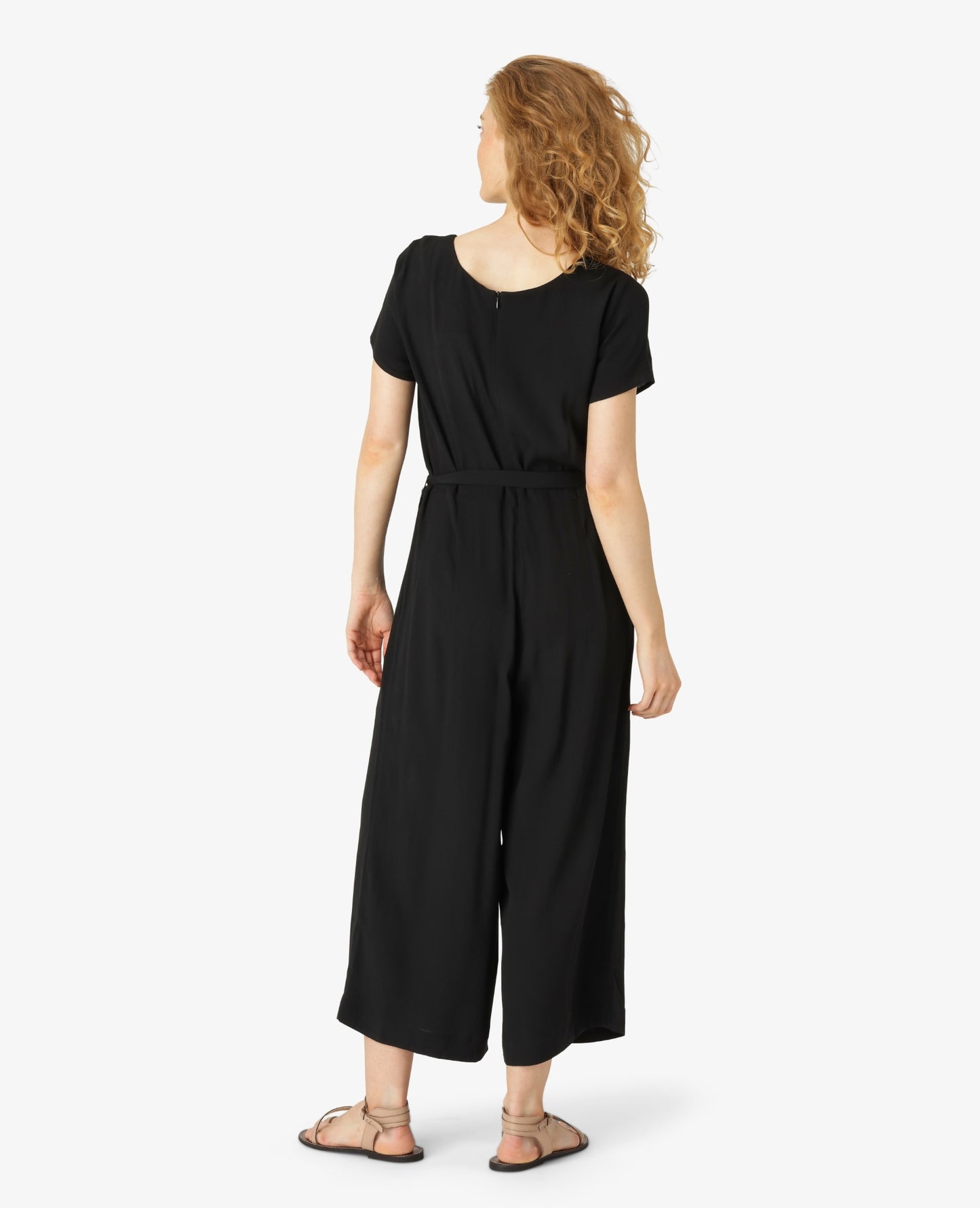 SOFT MOSS SOLID JUMPSUIT