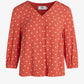 DOTTED FINE MOSS BLOUSE