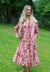 Print Rose/Brown