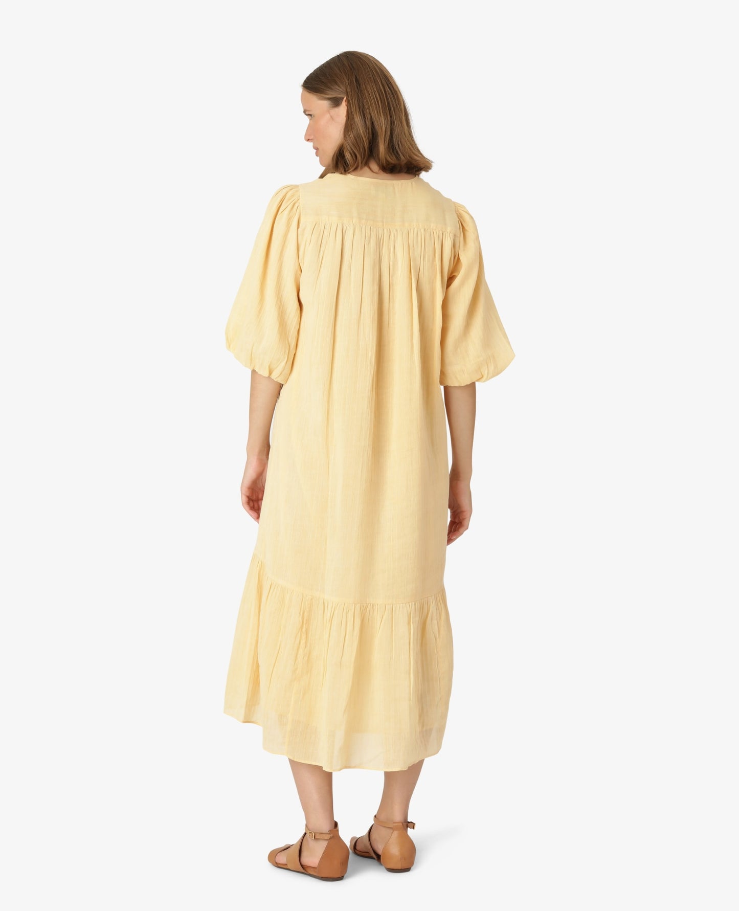 ORGANIC COTTON GAUZE DRESS