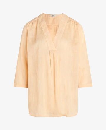 ORGANIC COTTON GAUZE BLOUSE