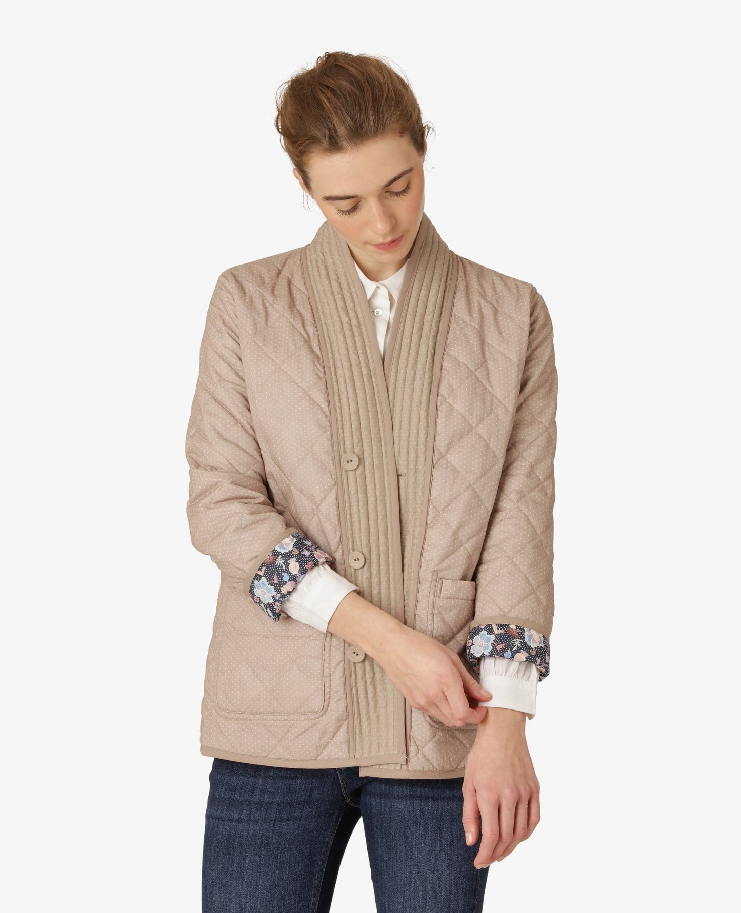 ORGANIC COTTON QUILT JACKET