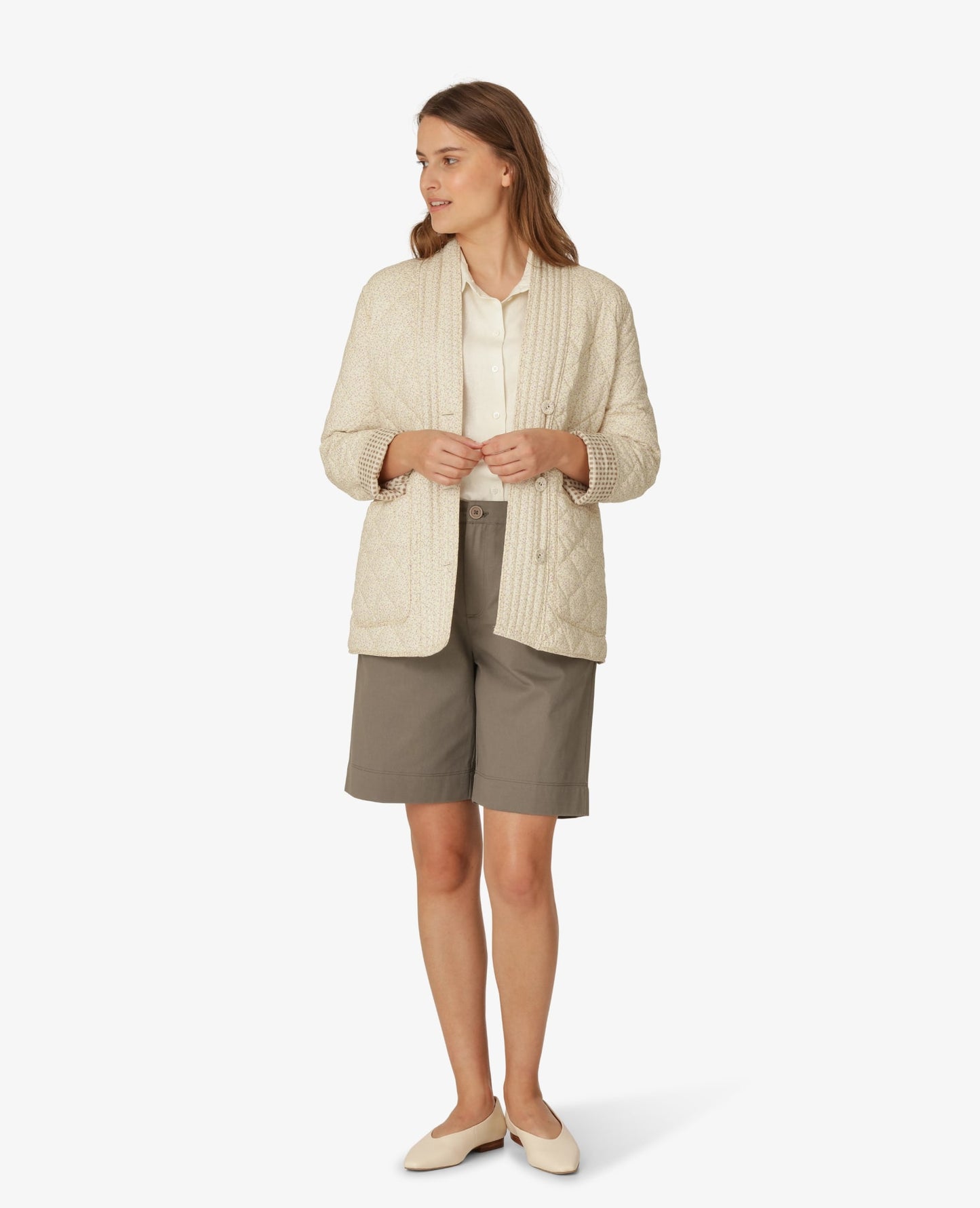 ORGANIC COTTON QUILT JACKET