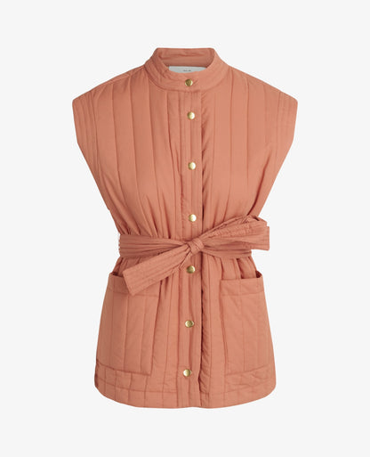 LYNNNN QUILTED WAISTCOAT