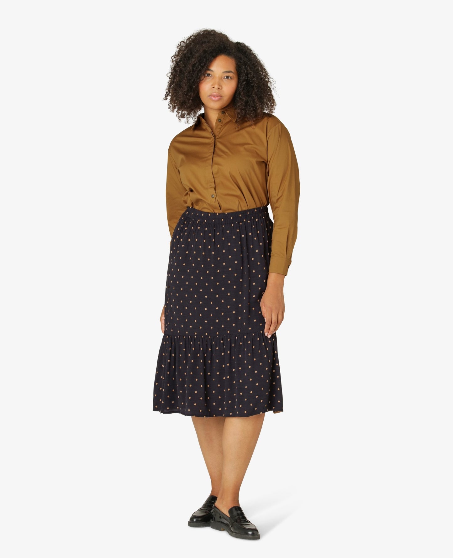 BELLANN DOTTED SKIRT