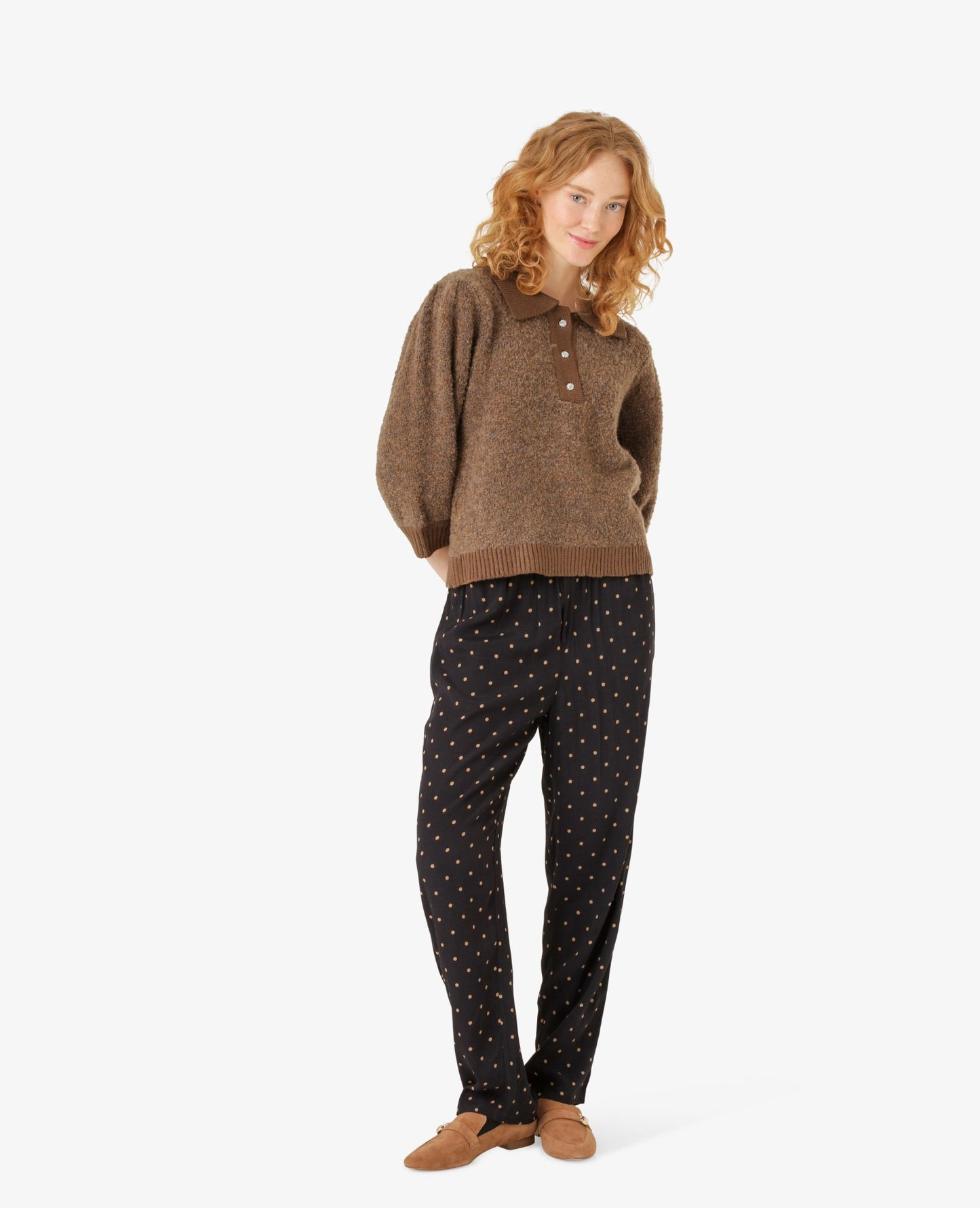 BELLANN DOTTED TROUSERS