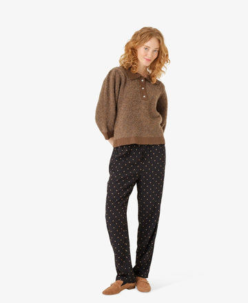 BELLANN DOTTED TROUSERS