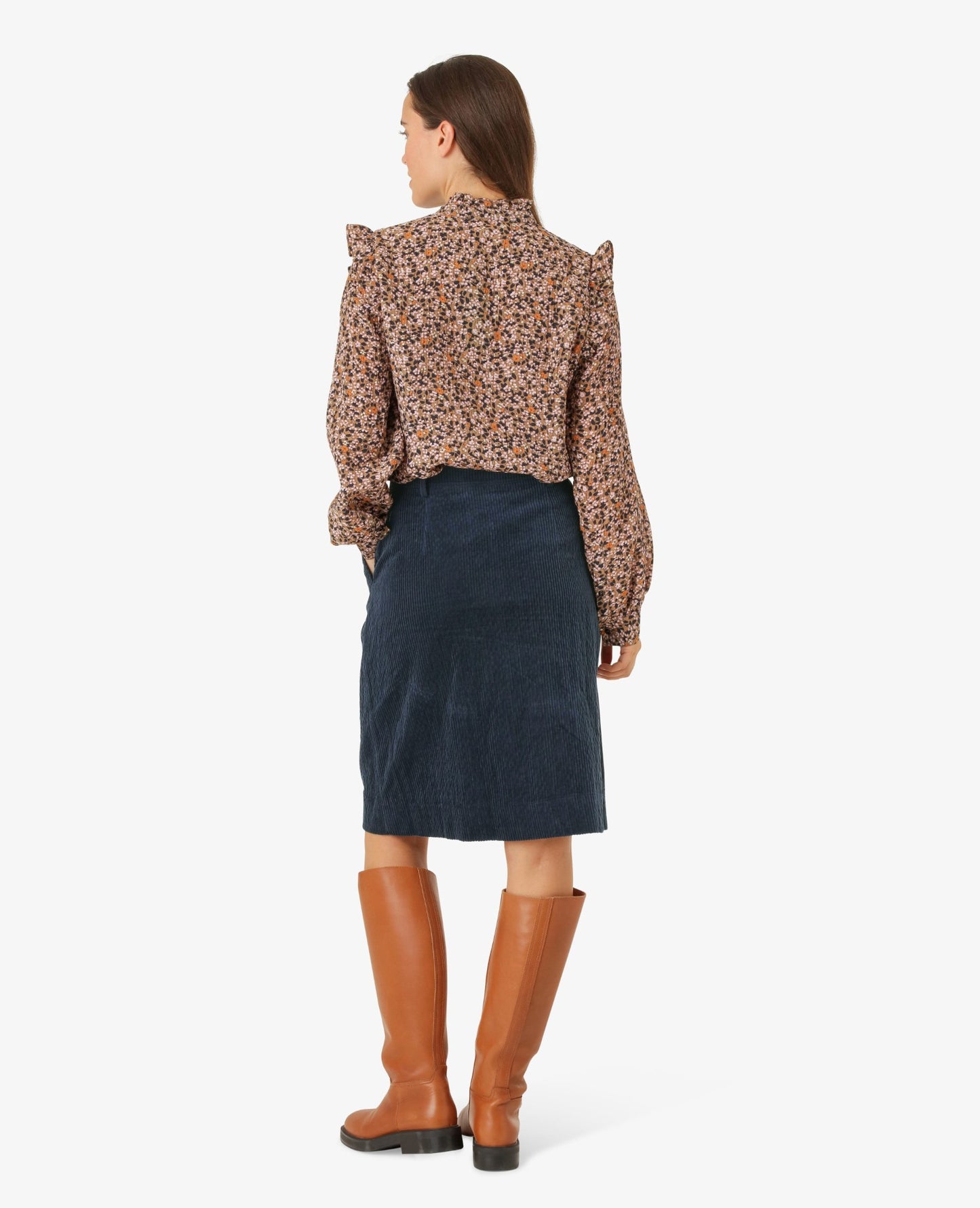 INGRIDNN CORDUROY SKIRT