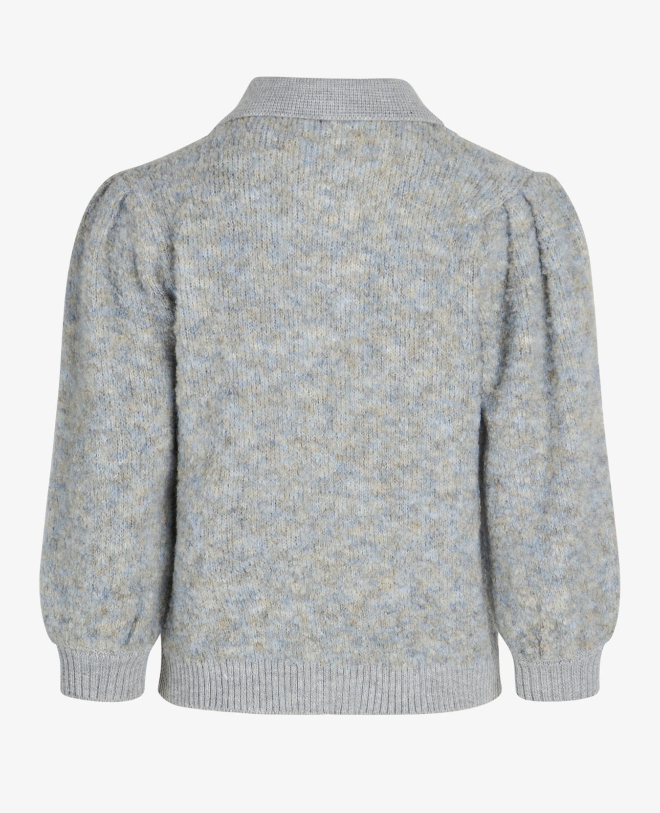 YRSANN WOOL MIX PULLOVER WITH COLLAR