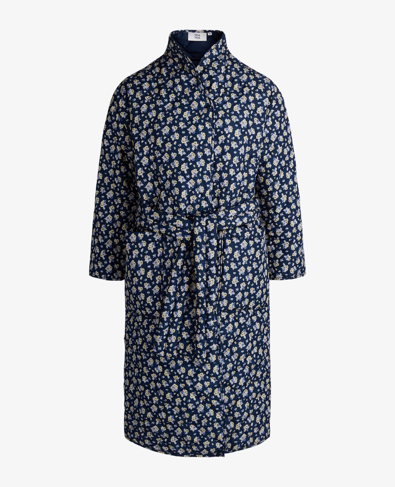 MARITNN PRINTED QUILT COAT