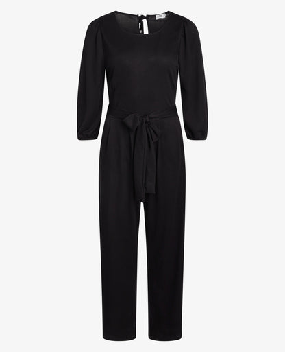 JULIANN JUMPSUIT WITH TIE-BELT