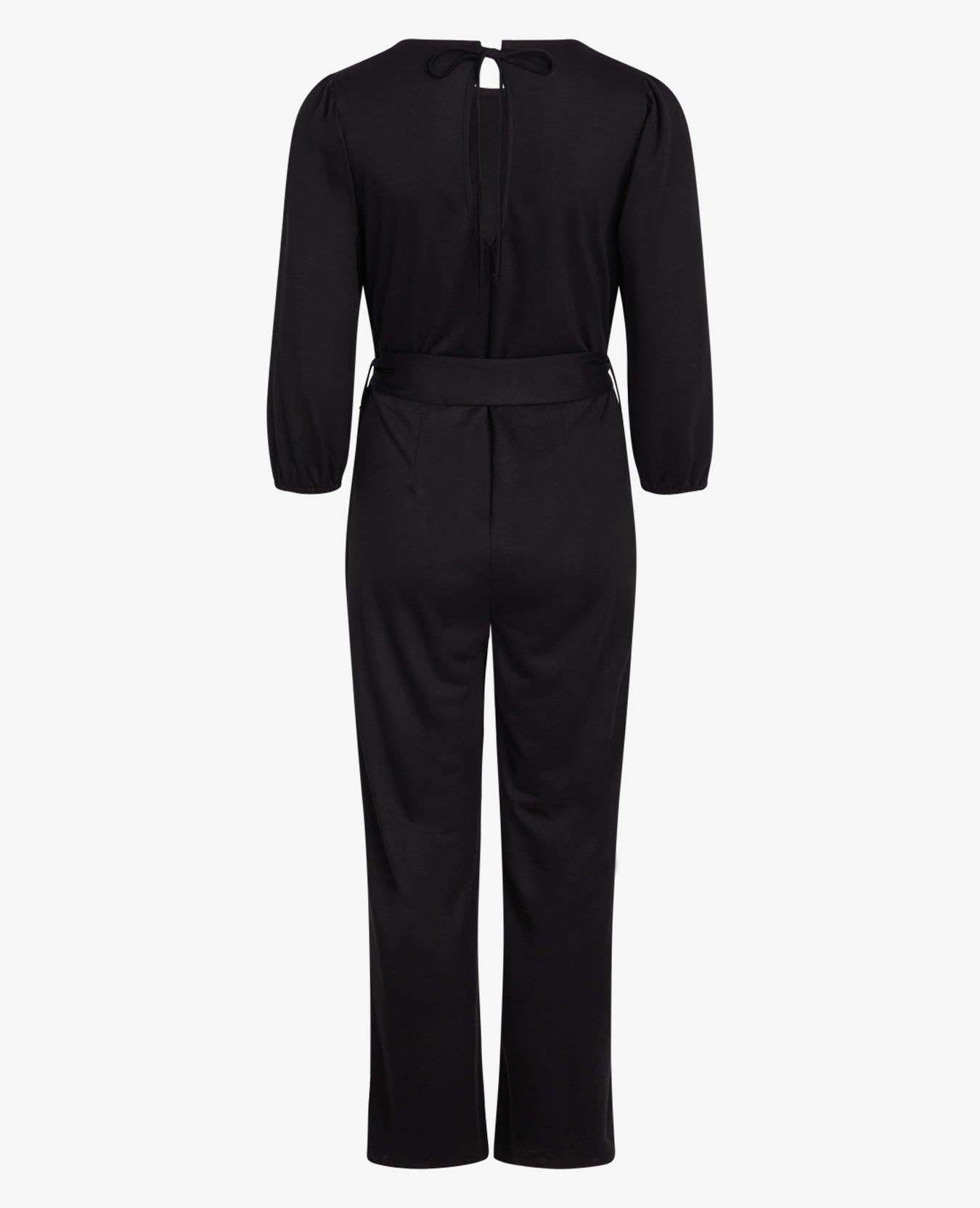 JULIANN JUMPSUIT WITH TIE-BELT