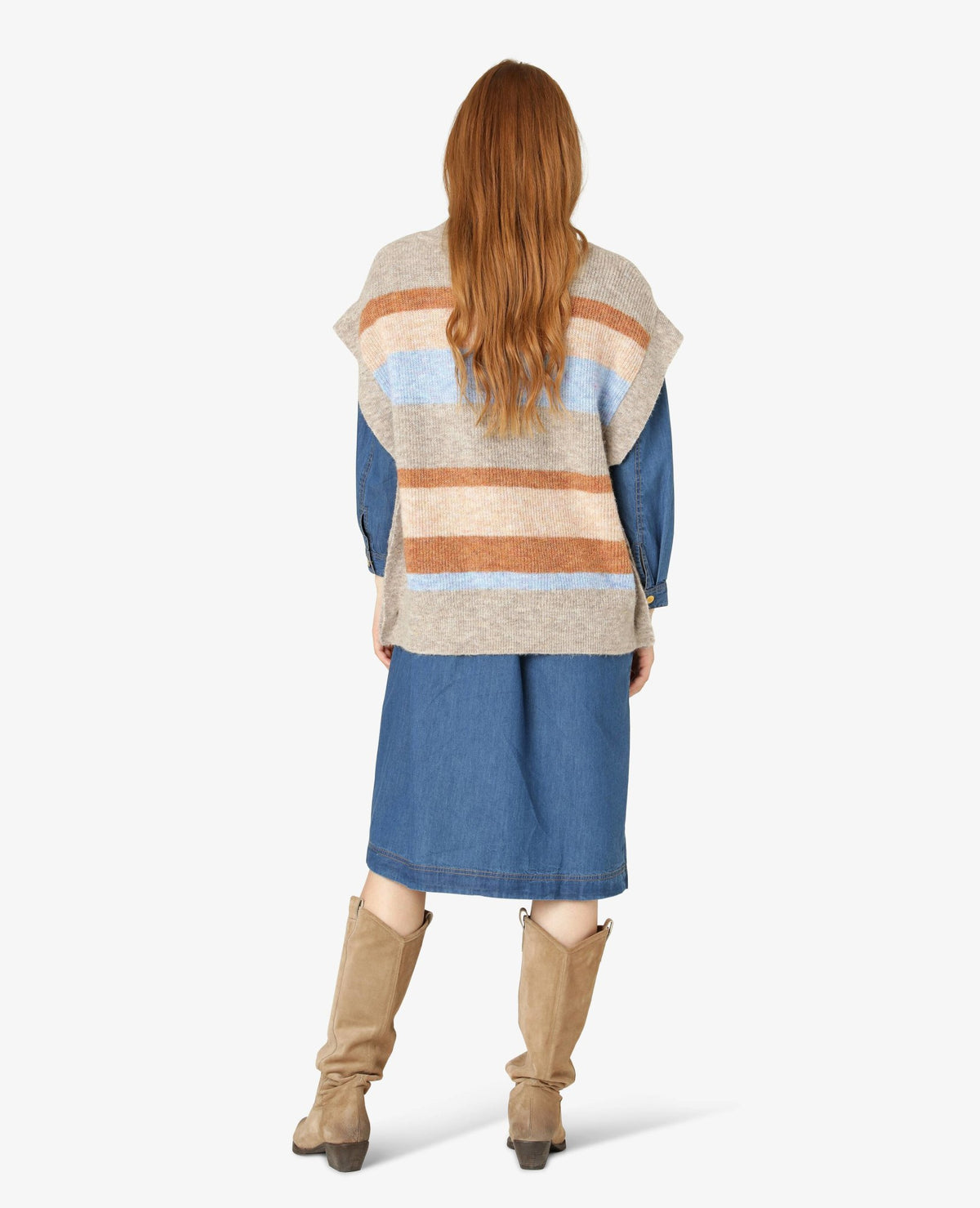 VIVIANNN STRIBET VEST Noa Noa Veste
