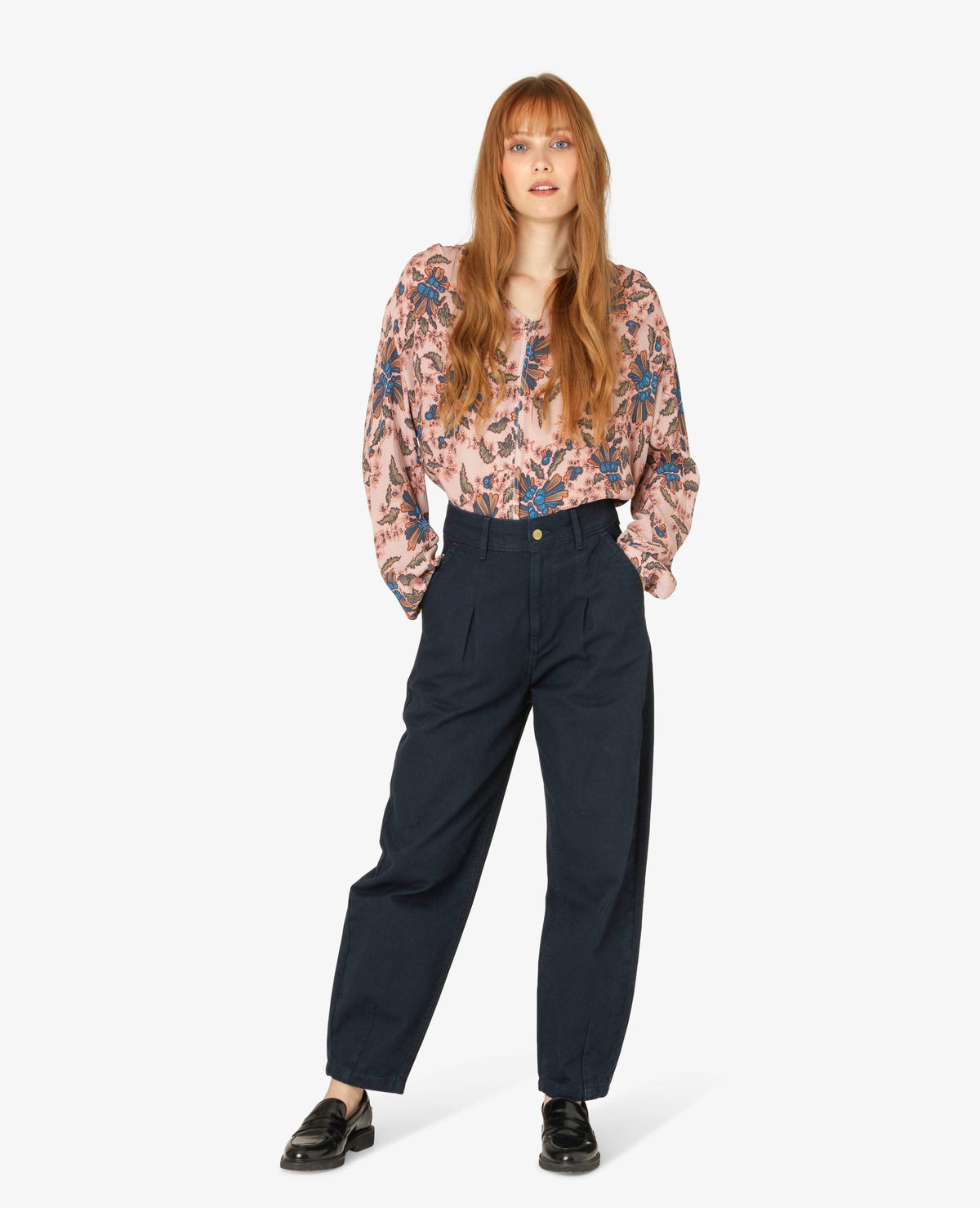 LINNN MØNSTRET BLUSE Noa Noa Bluser