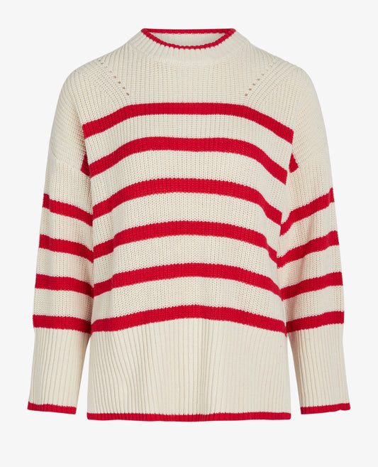 NADIRANN STRIPED PULLOVER