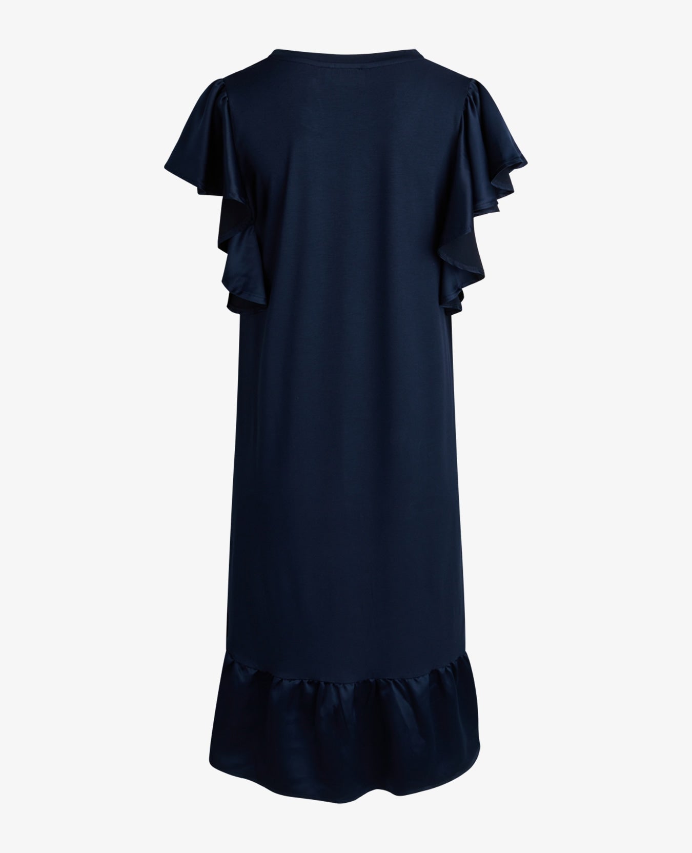 KATIENN FLUTTER-SLEEVE DRESS